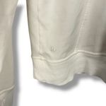 Lululemon  Scuba White Pullover Hoodie Sweatshirt Size 6 Raglan Sleeve Photo 3