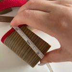 White Mountain  Red Suede Heeled Sandals Size 7.5 Photo 6