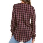 Veronica Beard  Peggy Plaid Blouse Sz 6 Photo 1