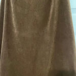 Vintage Faux Suede Maxi Skirt Brown Size‎ Petite Medium Western Boho Cottagecore Size undefined Photo 3