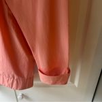 Juicy Couture NWOT  Peach Ripstop Oversized Wind Hoodie Jacket Size Large Pockets Photo 2