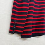 Talbots  Striped Large Petite Double-Breasted Jacket Nautical Preppy‎ Twee Posh Photo 4
