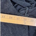 Onyx Nite Sparkly Open Front Cardigan Built-In Tank Metallic Black Party Top L Photo 6