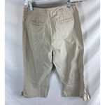 Woolrich  Tan Capri Pants size small Photo 3