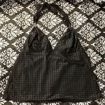 Daisy Fuentes  sz 14 black around neck bathsuit Photo 1