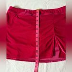 Urban Outfitters Grace Velvet Mini Skort In Pink Medium Photo 9
