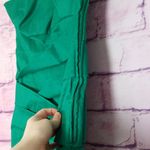 Adrianna Papell HAILEY LOGAN BY  EMERALD ASYMMETRICAL PLEATED DRESS XS Photo 3