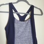 Lululemon Get Fit Tank Top in Heathered Deep Indigo Photo 1