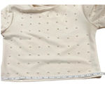 Snidel Cropped Top Pearl Appliqué Beige Size M Size M Photo 7