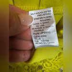 Valentina Romantic Sexy Lace Detail Jumpsuit in Yellow Size Large Photo 11