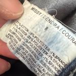 Bandolino Bandalino Womens Blue Denim Capri Jeans Embellished Pockets Size 8 Photo 4