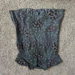 Classiques Entier blue & purple paisley short-sleeve silk top size S Photo 5