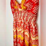 she's cool  Multicolored Patterned Adjustable Strap Maxi Dress Photo 3