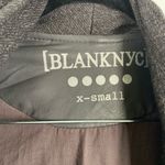 BLANK NYC  Draped‎ Motto Style Jacket Gray XS Photo 1