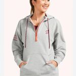 Peloton  Women’s Gray 1/2 Zip TWGF Relaxed Fit Long Sleeve Pullover Hoodie Size M Photo 10