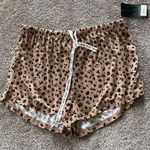 Nine West NWT  Animal Print Sleepwear Shorts SIZE L Photo 0