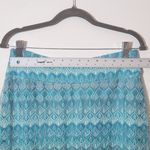Cato  Aqua Blue Boho Maxi Skirt Size Medium NWT Photo 5