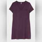 Soma Cool Nights Short Sleeve Sleepshirt Purple Medium NWT IN PACKAGE Photo 2