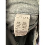 The GREAT. Quiet Luxury Cotton Tencel Pants Size 0 Blue Minimalist Capsule Photo 4