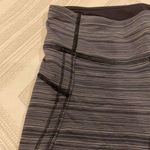 Lululemon Top Speed Crop Striped Leggings Photo 2