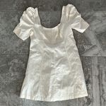 Free People  Cotton Cheyenne Denim Mini Dress, Size XL New w/Tag Photo 7