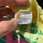 Vintage 90’s St. Martin’s Palm Tree Fringe Beaded T Photo 8