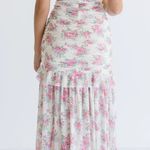 Boutique Floral Midi Dress Multiple Size M Photo 1