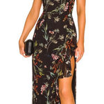 Katie May  Baby Cakes Gown in Black Floral Photo 0