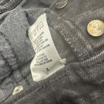 Aeropostale Shorts Womens Size‎ 2 Black Super High Rise Curvy Midi Distressed Photo 4