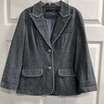 Sashimi Gray Wool Blend Lined Blazer Photo 0