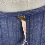 Free People Indigo Blue Washed Ashore Mini Dress Sz.M NWT Photo 13