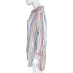 Saint Tropez West St. Tropez Striped 100% Linen Dress Size L Photo 2