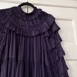 Ulla Johnson ‎ Elsa Dress Lago Deep Purple Size 0 Ruffle Royal Tiered Statement Photo 7