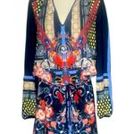 Clover Canyon (NWOT) Black Floral Crane
Print Long Sleeve Mini Dress XS Photo 0