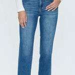 Pistola Jeans Monroe Crop High Rise Slim Cigarette Indio Denim Wash Women’s 31 Photo 0