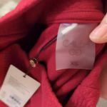 Calia By Carrie Underwood Elevate Herringbone Funnel Neck Red/Maroon Size XS Red Photo 5