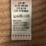 Topshop Knit Pink & Brown Striped Women Mohair Sweater Medium Photo 8