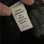 PacSun Grey Black Patches 90s Boyfriend Jeans High Rose Baggy Womens 30 Fall Photo 9