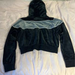 Nike velvet  crop sweatshirt black Photo 3