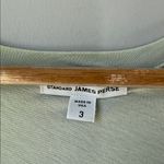 James Perse  Pale Green Ruched Midi Dress Photo 5