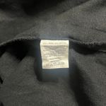 Briggs New York Briggs Linen Blend Dress Black V-Neck Sz L Short Sleeves Vacation Cruise Wear Photo 6