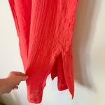 Eileen Fisher  100% Organic Linen Gauze MIDI Dress- Size Petite Medium Photo 7