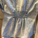 BLANK NYC  Cinched Denim Shirt Size XS Photo 6