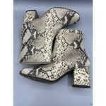 Free People  Snake Skin Reptile Block Heel Women’s Boots Size‎ 37 Photo 4