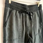 Splendid  Lakeside Jogger, lyocell/linen blend, moss green, size S Photo 5