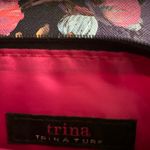 Trina Turk Floral Clutch - Black, Pink, and Blue Photo 2