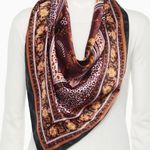 Apt. 9  mixed print satin paisley square scarf Photo 0
