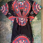 Trina Turk silk blend kimono waist tie resort beach dress, size medium Photo 0