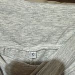 Light grey wide leg sweatpants Photo 1