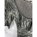 Three Dots  Patterned Tie Waist Dress Size Medium Photo 2